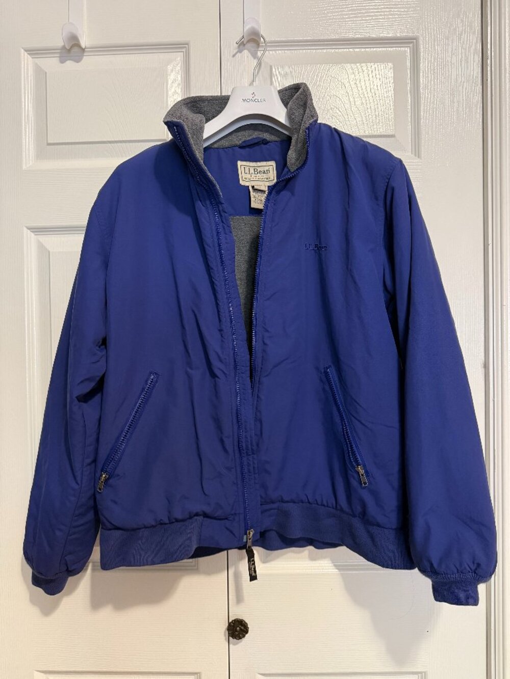 Vintage L.L. Bean Purple Bomber Jacket